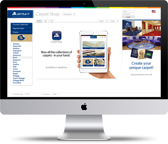 WWW & Apps: Carpet Shop